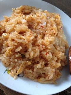 主な材料3つ★超簡単キムチーズチャーハン-レシピのメイン写真