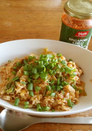 ５分クッキング☆納豆キムチチャーハン-レシピのメイン写真