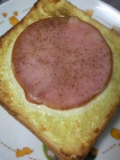 簡単!最強?ハムマヨトースト-レシピのメイン写真