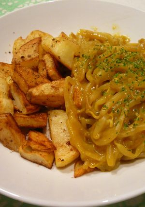 じゃが芋カレー風味もやしのせ-レシピのメイン写真