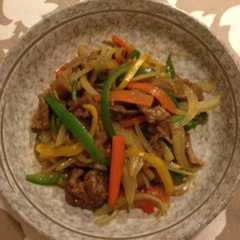 รูปของ 簡単‼青椒肉絲風炒め