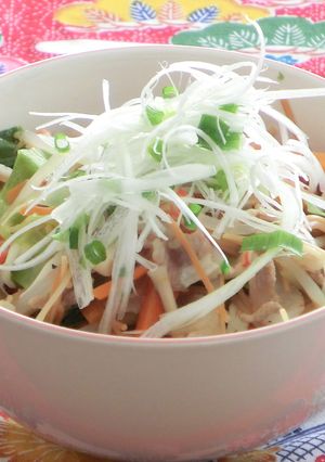 コクうま〜❤揚げそうめんの汁そば-レシピのメイン写真