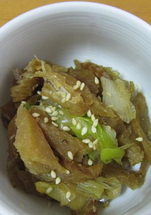 干したらの煮つけ（ミョンテチム）-レシピのメイン写真