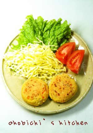 野菜だけ☆高野豆腐はんばーＧｏｏｄ！-レシピのメイン写真