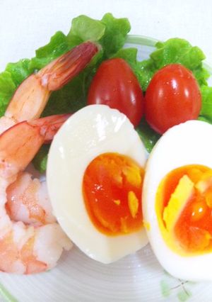 塩麹で味付きゆで卵-レシピのメイン写真
