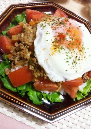 簡単♪＊野菜たっぷりタコライス＊-レシピのメイン写真
