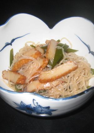 わかめの茎とさつまあげの生姜煮-レシピのメイン写真