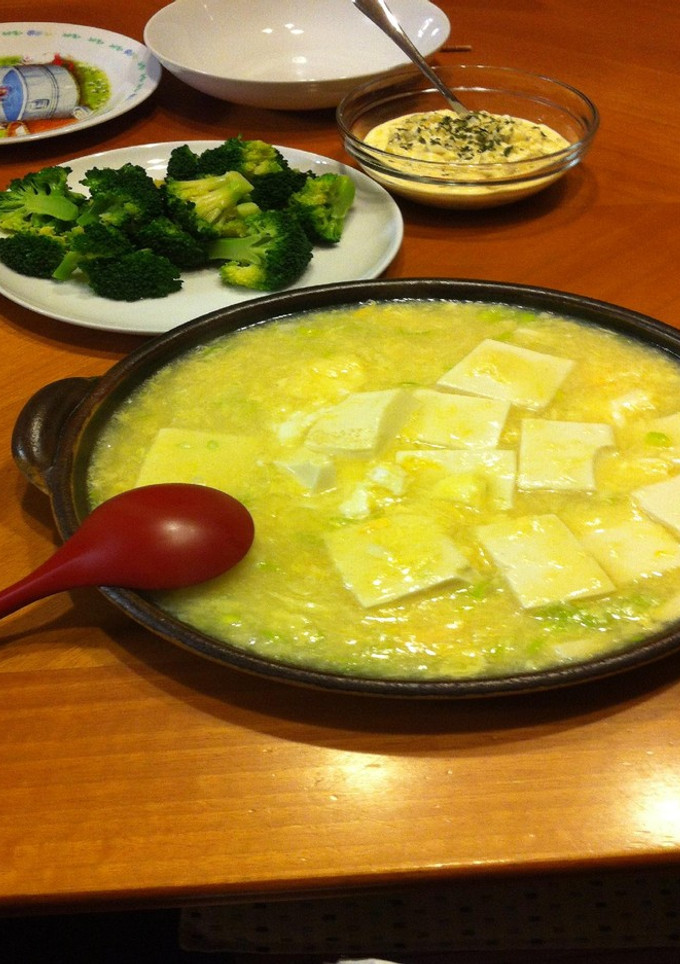 熱っ　旨っ　トロっ　豆腐と卵の餡掛け-レシピのメイン写真