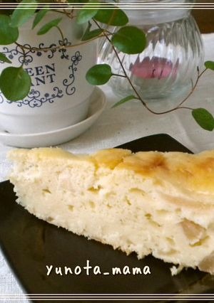 ♬りんごのチーズケーキ♬-レシピのメイン写真