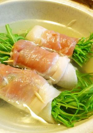 水菜と豚のシャキシャキ鍋-レシピのメイン写真