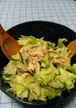 鶏肉とクラゲの中華サラダ-レシピのメイン写真