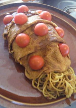 オウムライス そば飯-レシピのメイン写真