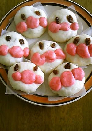*簡単おいしいアンパンマンのあんまん＊-レシピのメイン写真