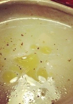 鶏と蓮根のすり流しスープ-レシピのメイン写真