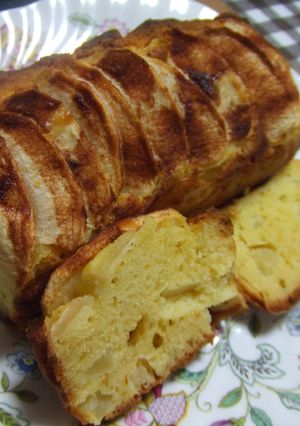 パルスイートで低カロりんごケーキ♪-レシピのメイン写真