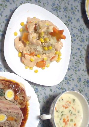 可愛い☆美味しい☆楽しい♪ポテトサラダ-レシピのメイン写真