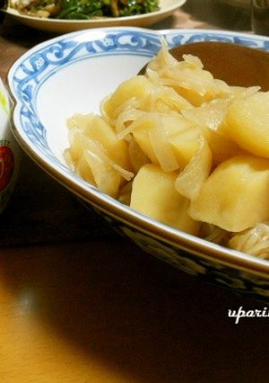 肉なしジャガイモのすき焼き風煮-レシピのメイン写真