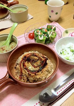 ヘルシー☆豆腐入り焼きコロッケ-レシピのメイン写真