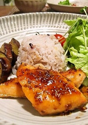 サーモンのハニーマスタードソース-レシピのメイン写真