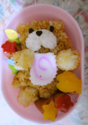 キャラ弁　ラッコ-レシピのメイン写真
