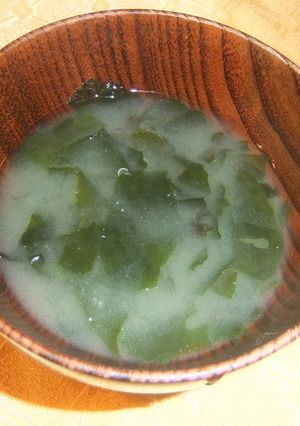 La soupe aux Miso-レシピのメイン写真