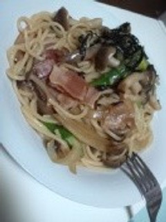 ありあわせ和風パスタ-レシピのメイン写真