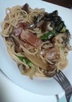 ありあわせ和風パスタ-レシピのメイン写真
