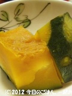 かぼちゃのレモン煮 レンジでチン♪で-レシピのメイン写真