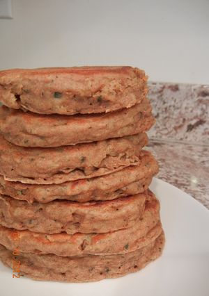 超~ふわふわ全粒粉パンケーキ-レシピのメイン写真