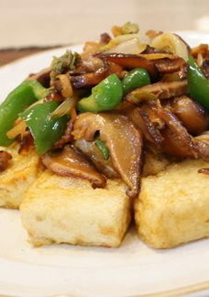 揚げ豆腐とキムチの甘辛炒め-レシピのメイン写真