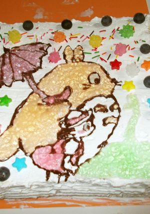 簡単キャラケーキ-レシピのメイン写真