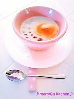 ミルキー♡MILK♡ぜんざい♪-レシピのメイン写真