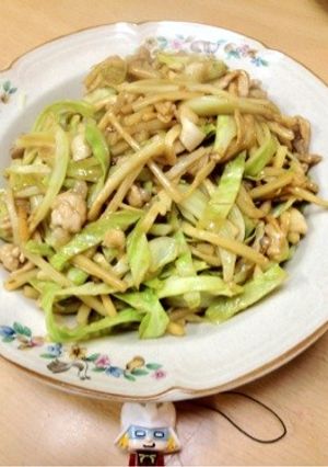 おやじ犬風！豚肉と野菜の細切り炒め-レシピのメイン写真