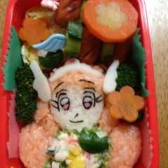 キュアハッピー弁当-レシピのメイン写真
