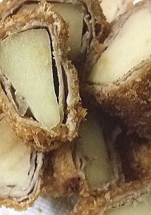 りんごの豚巻きフライ-レシピのメイン写真