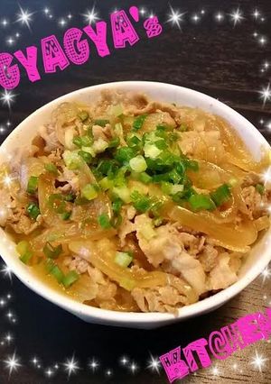 ☆簡単！夢中で食べちゃう豚丼☆-レシピのメイン写真
