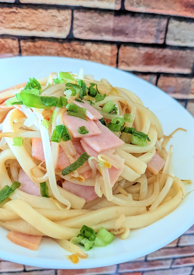 あるもので簡単！焼きうどん♪-レシピのメイン写真