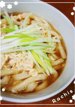 我が家の定番!!卵とじうどん♪-レシピのメイン写真