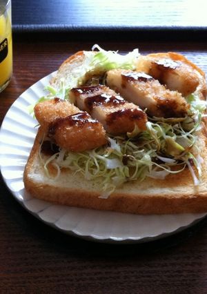 海老カツトースト-レシピのメイン写真