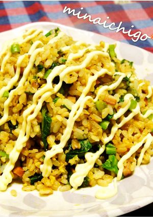 ＊菜の花チャーハン＊-レシピのメイン写真