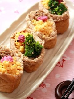☆春の二色いなり☆-レシピのメイン写真