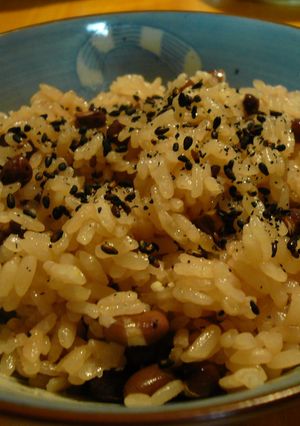 赤飯☆あずきごはん（炊飯器で炊く）-レシピのメイン写真