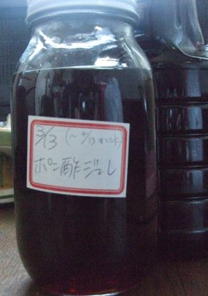今人気☆自家製ポン酢でジュレ-レシピのメイン写真