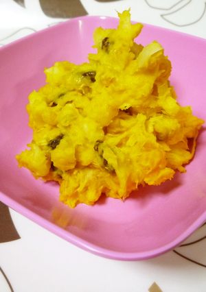 ★玉ねぎが決め手の濃厚かぼちゃサラダ★-レシピのメイン写真