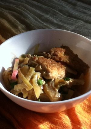 ヘルシー鶏カツとじ♡-レシピのメイン写真