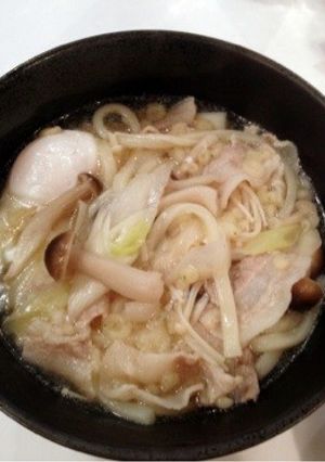 野菜たっぷり。あったかうどん。-レシピのメイン写真