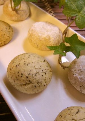さくさく☆紅茶のスノーボールクッキー♪-レシピのメイン写真