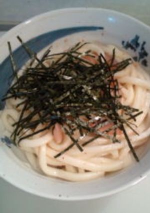 イカ明太うどん-レシピのメイン写真