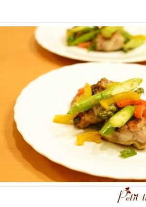 塩麹de彩り野菜とチキンのソテー-レシピのメイン写真