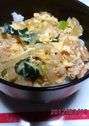 ヘルシー☆美味しいきつね丼-レシピのメイン写真